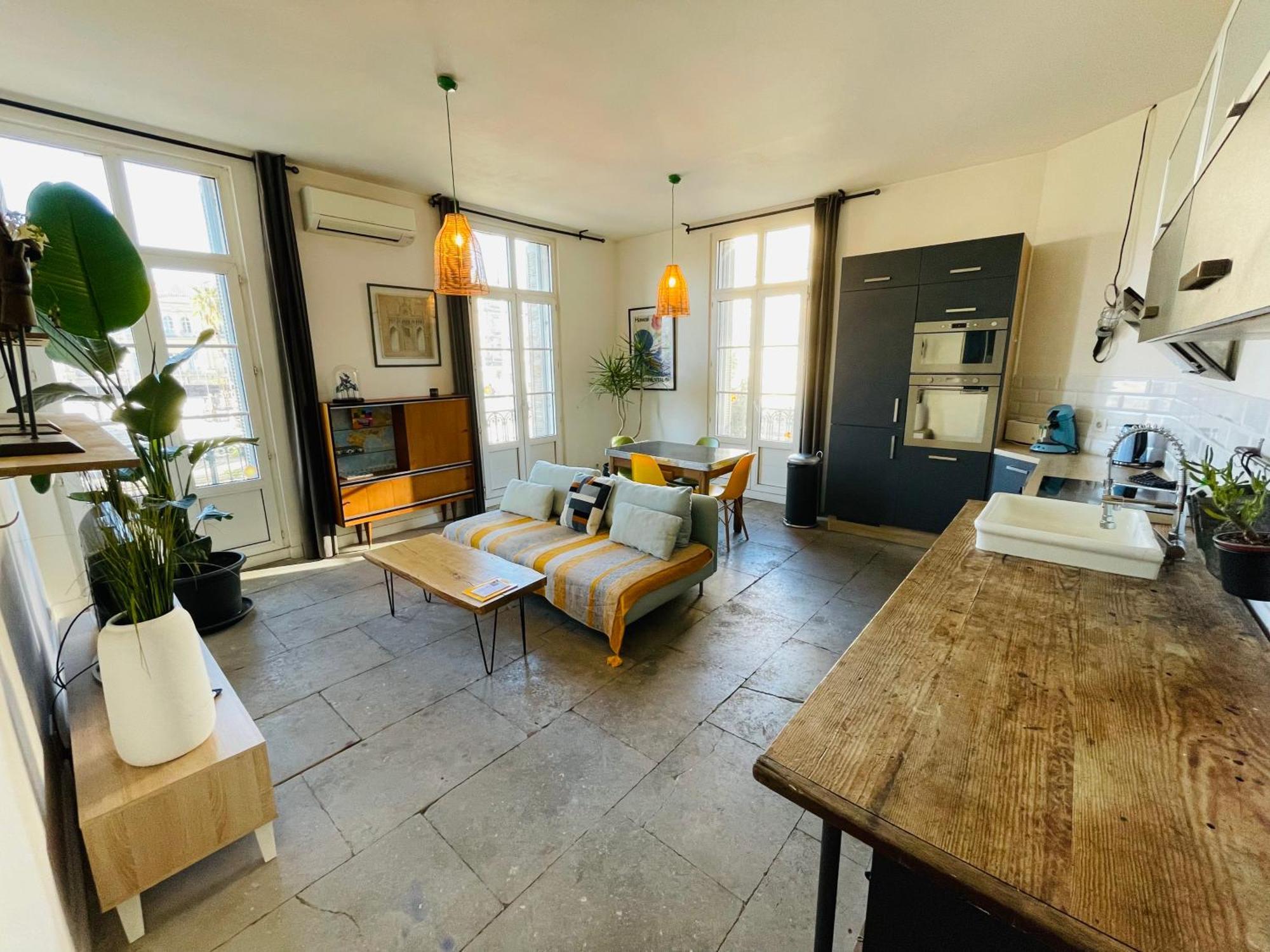 Appartement Climatise 50M2 Une Chambre Proche Centre Et Gare Montpellier Exterior foto